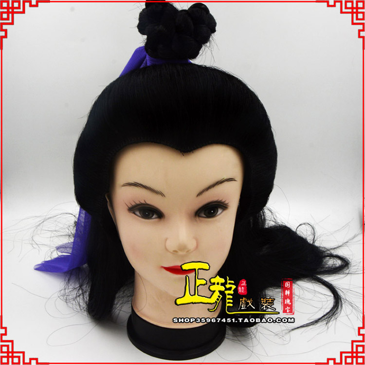 常山小生头套董永头套古装假发青年头套