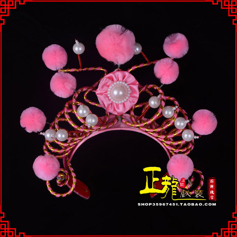 常山穆桂英花木兰盔帽 女兵额子