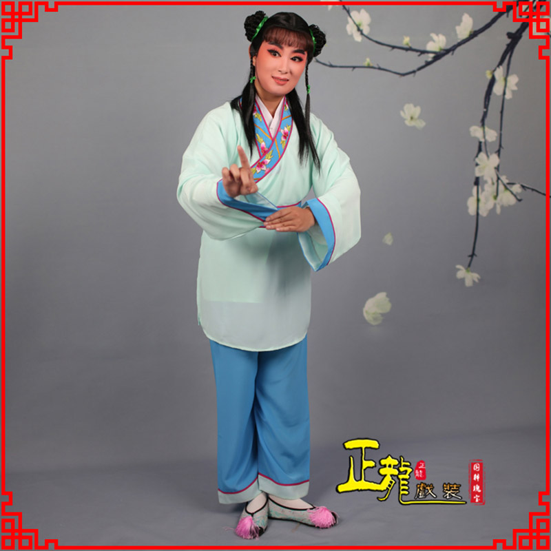 常山歌仔戏童生小孩影视银心四九服 书童衣