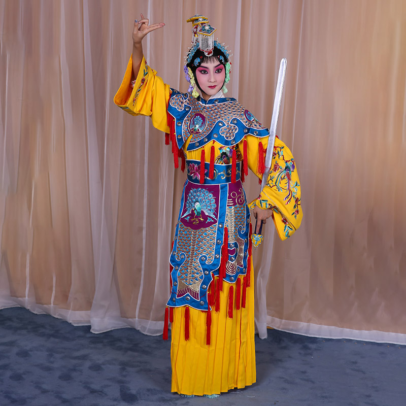 常山霸王别姬虞姬服 软绉别姬服