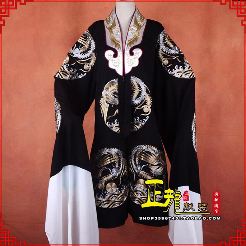 常山二进宫服装国太女披 全金团凤凤披