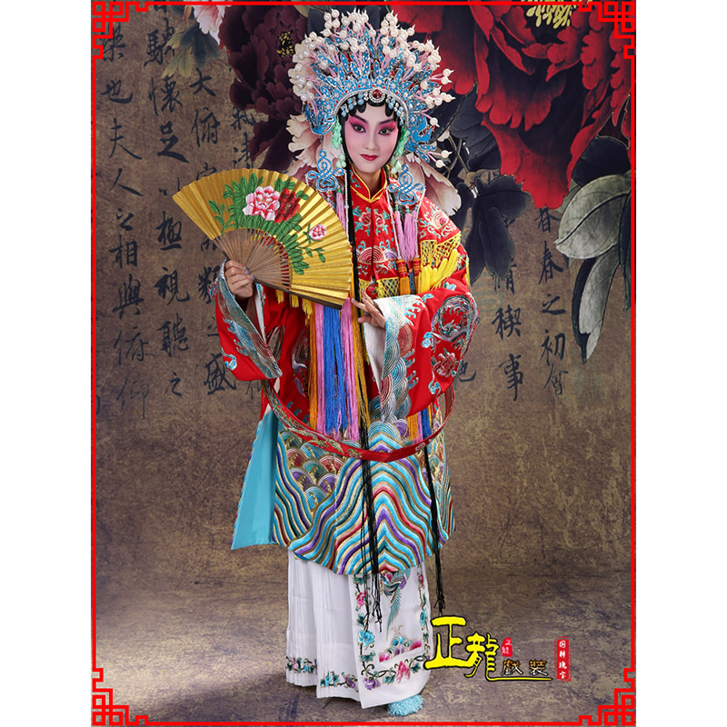 常山凤袍杨贵妃贵妃醉酒 软绉团凤女蟒