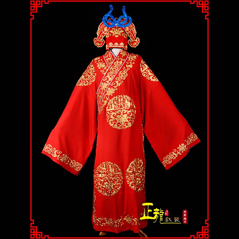常山武生服装软绉全金武生衣